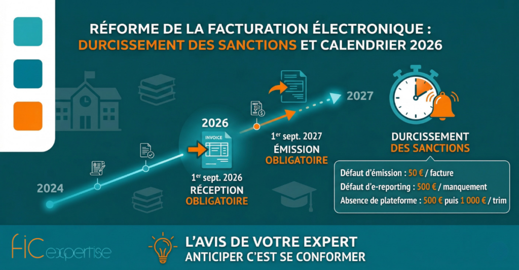 RÉFORME DE LA FACTURATION ÉLECTRONIQUE :