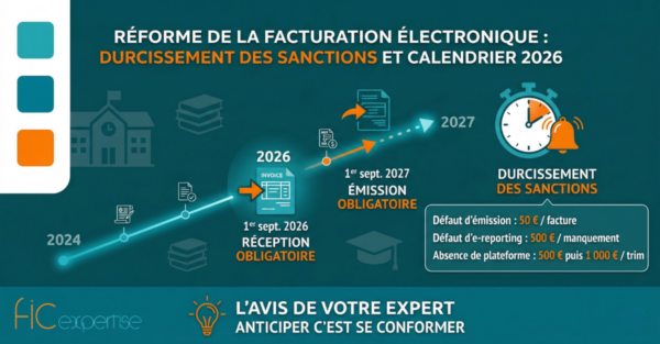 RÉFORME DE LA FACTURATION ÉLECTRONIQUE :