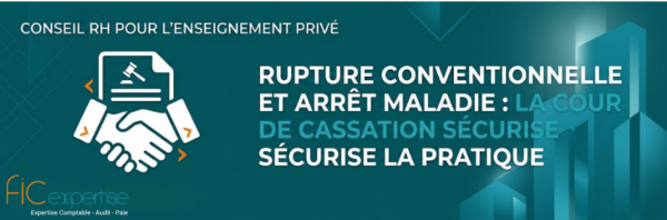 Rupture conventionnelle et arrêt maladie :
